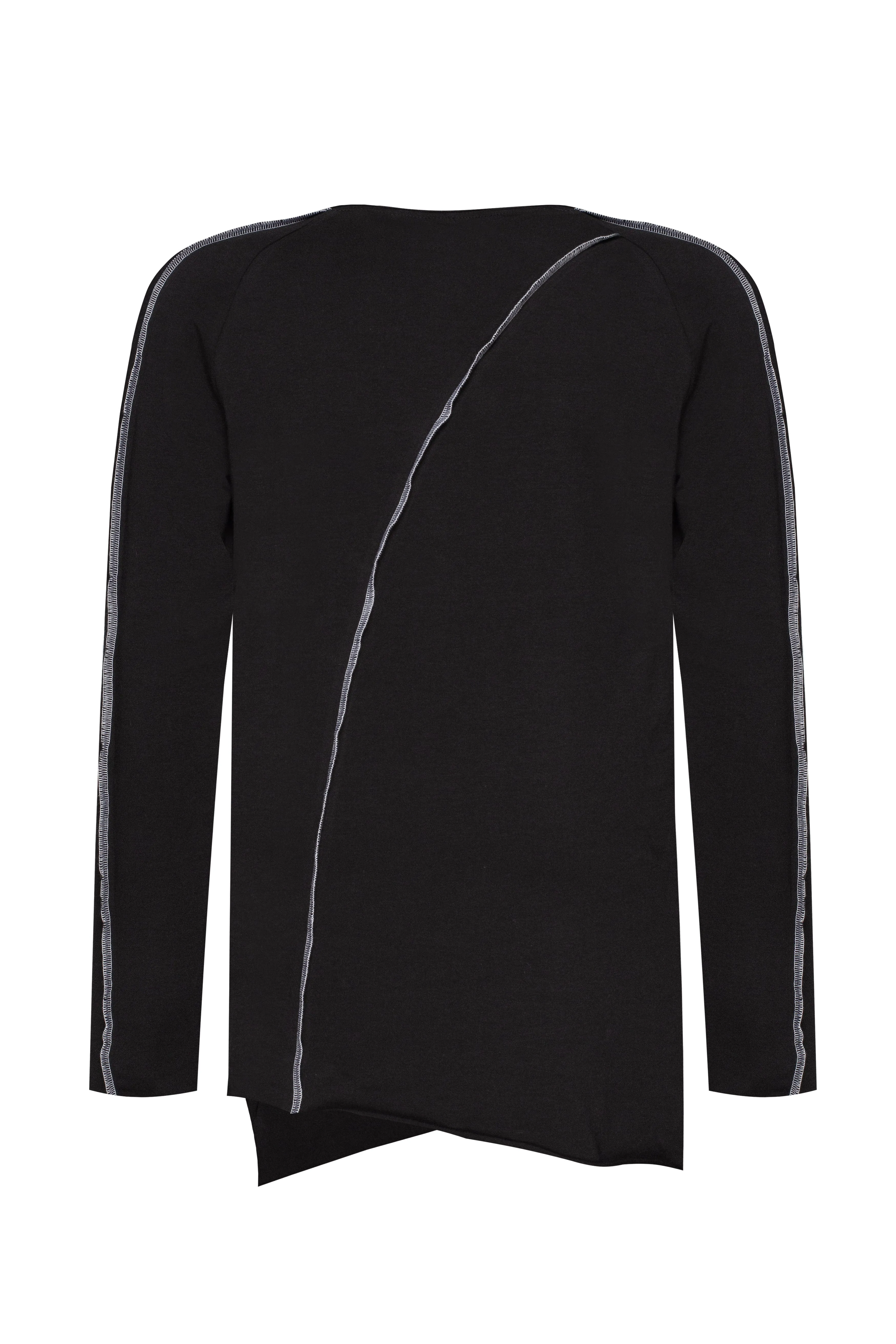 Asymmetric Long Sleeve T-shirt sold by MDNT:45 product image thumbnail 2