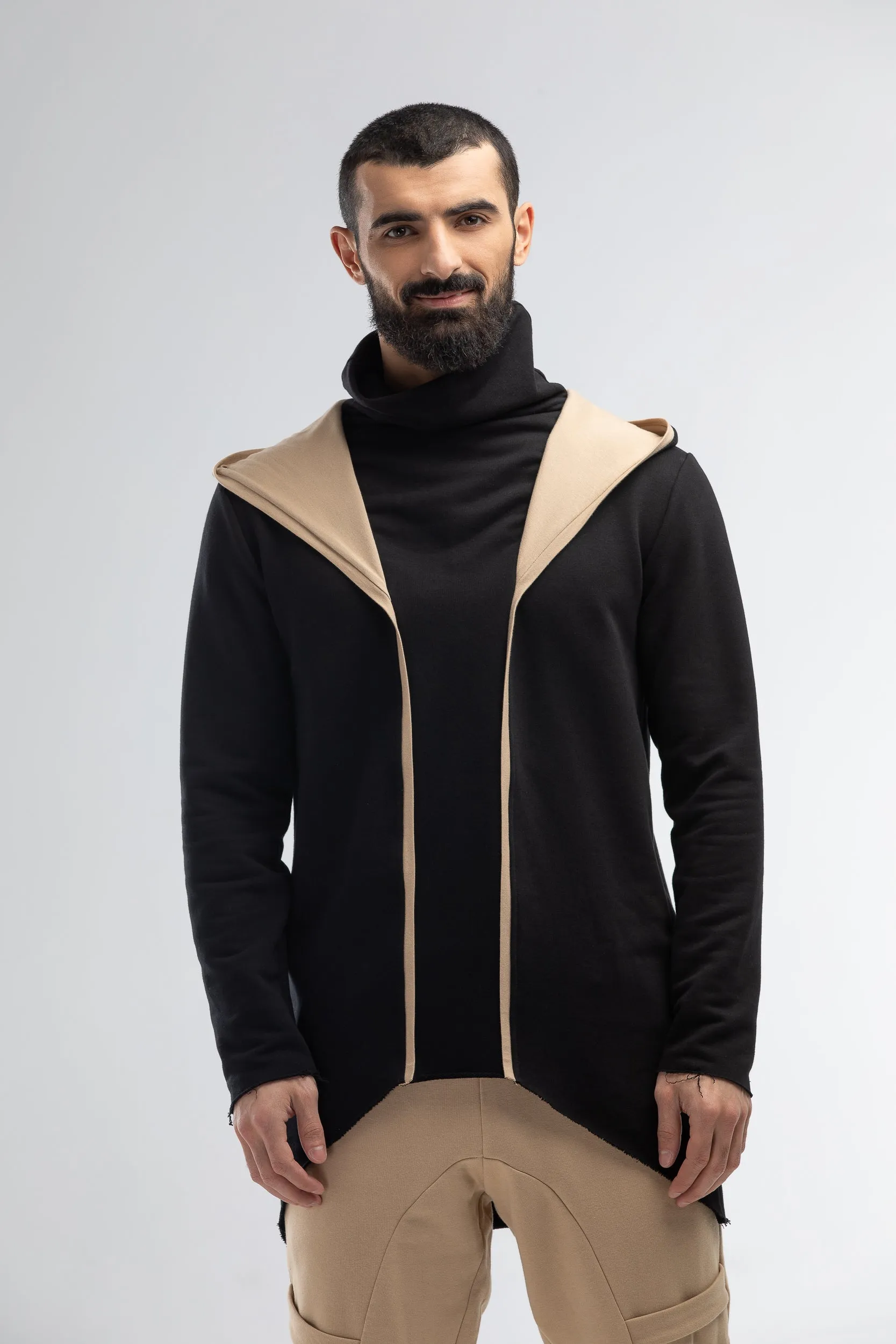 Men black hoodie sold by MDNT:45 product image thumbnail 4