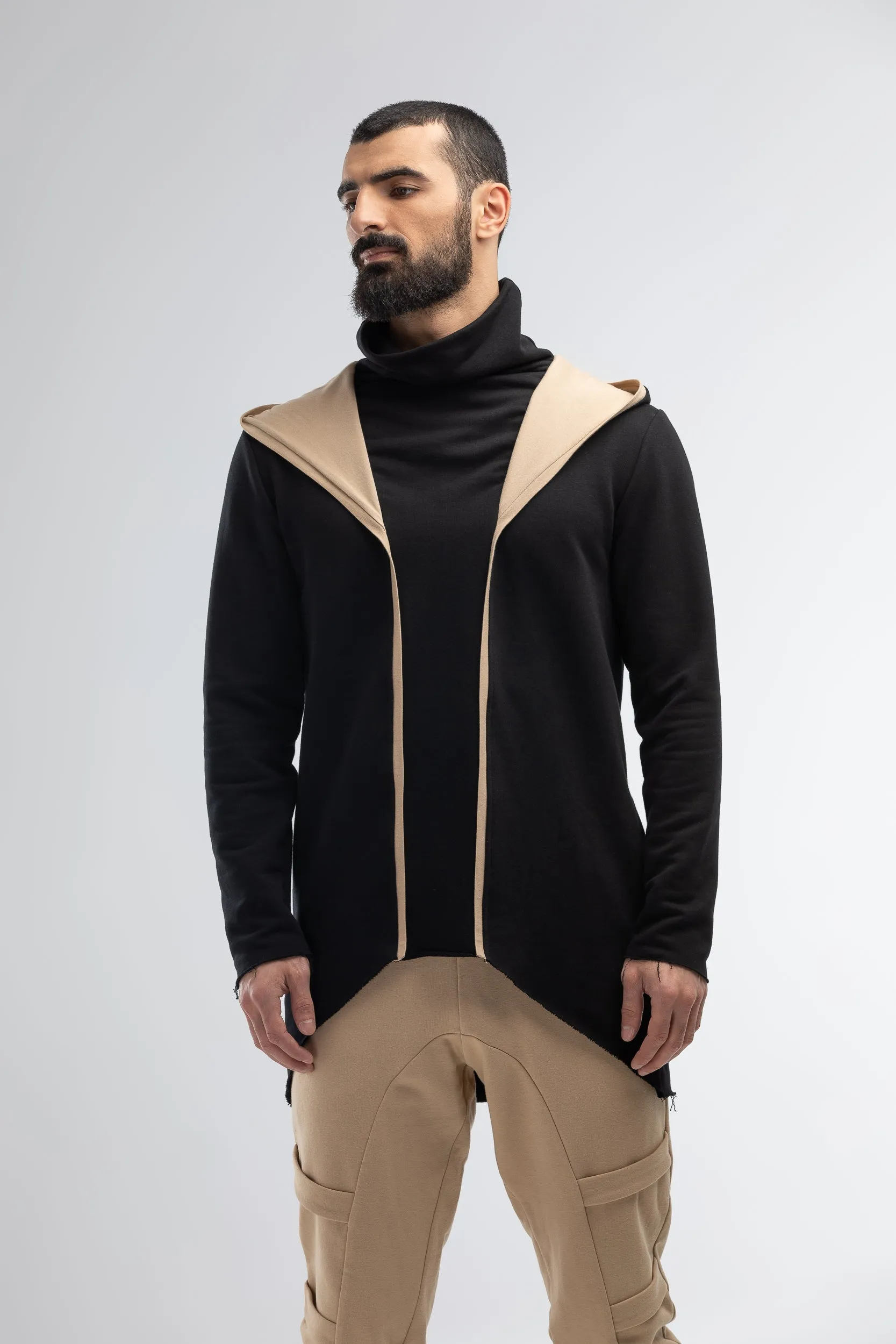 Men black hoodie sold by MDNT:45 product image thumbnail 5