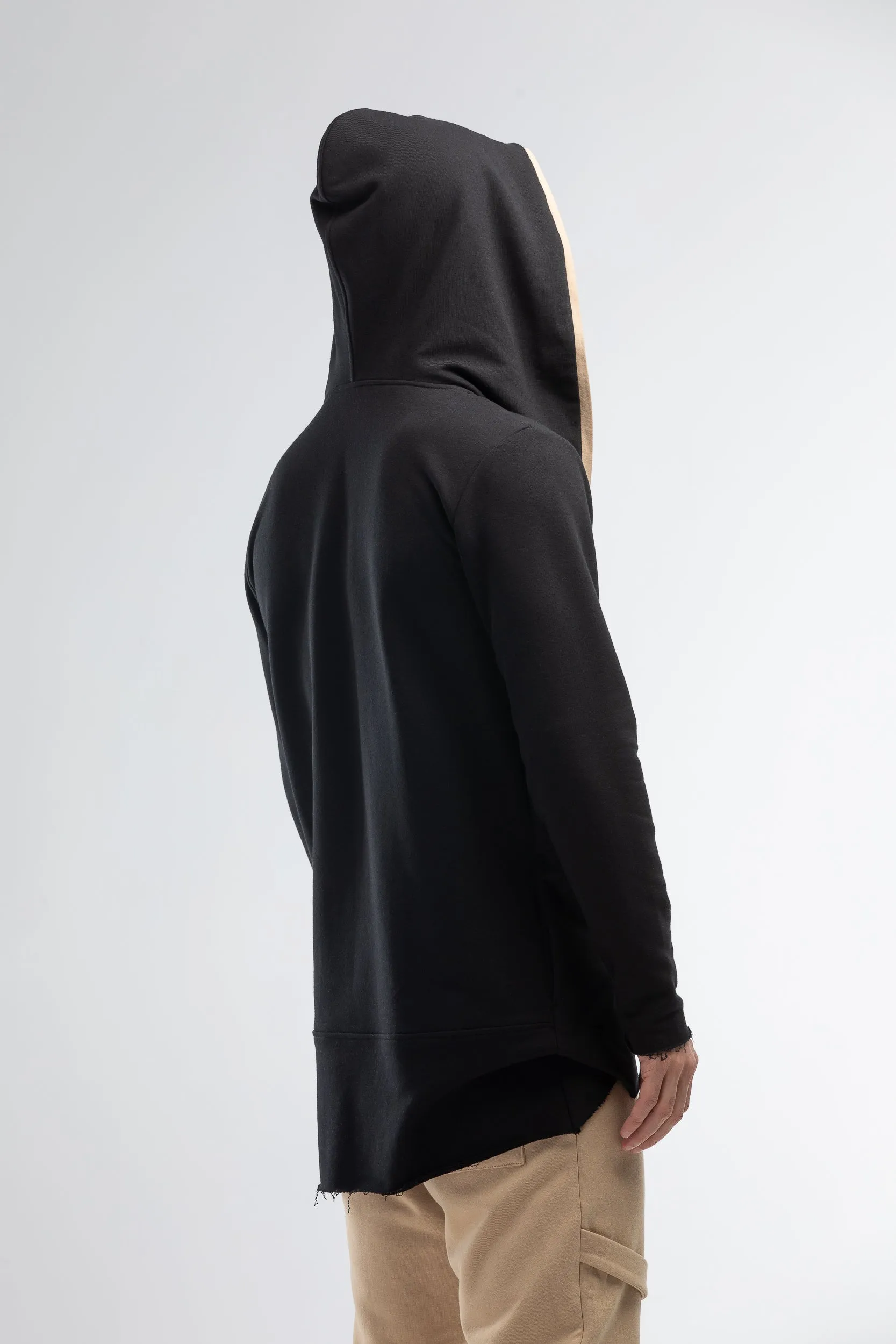 Men black hoodie sold by MDNT:45 product image thumbnail 3