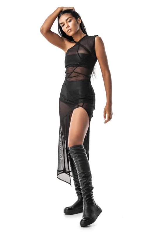 Black women dress Skia sold by MDNT:45