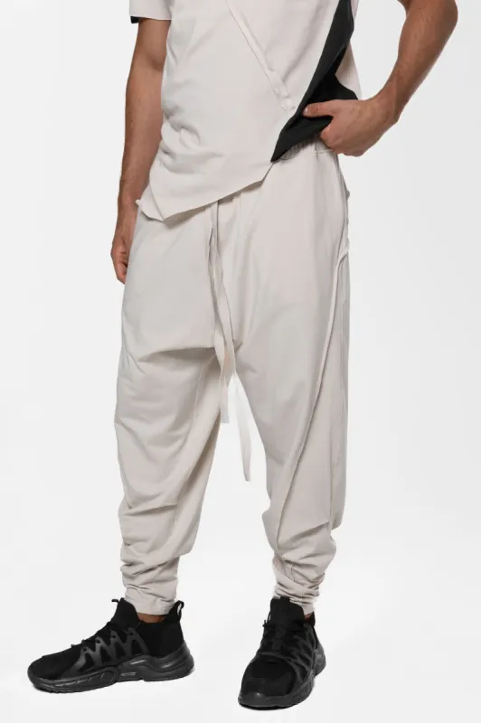 Mono harem-style pants sold by MDNT:45