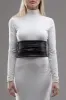 Faux leather kimono belt sold by MDNT:45