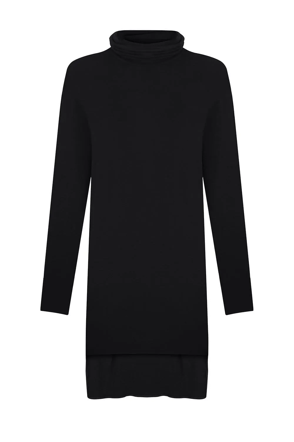 Black turtleneck sweater sold by MDNT:45
