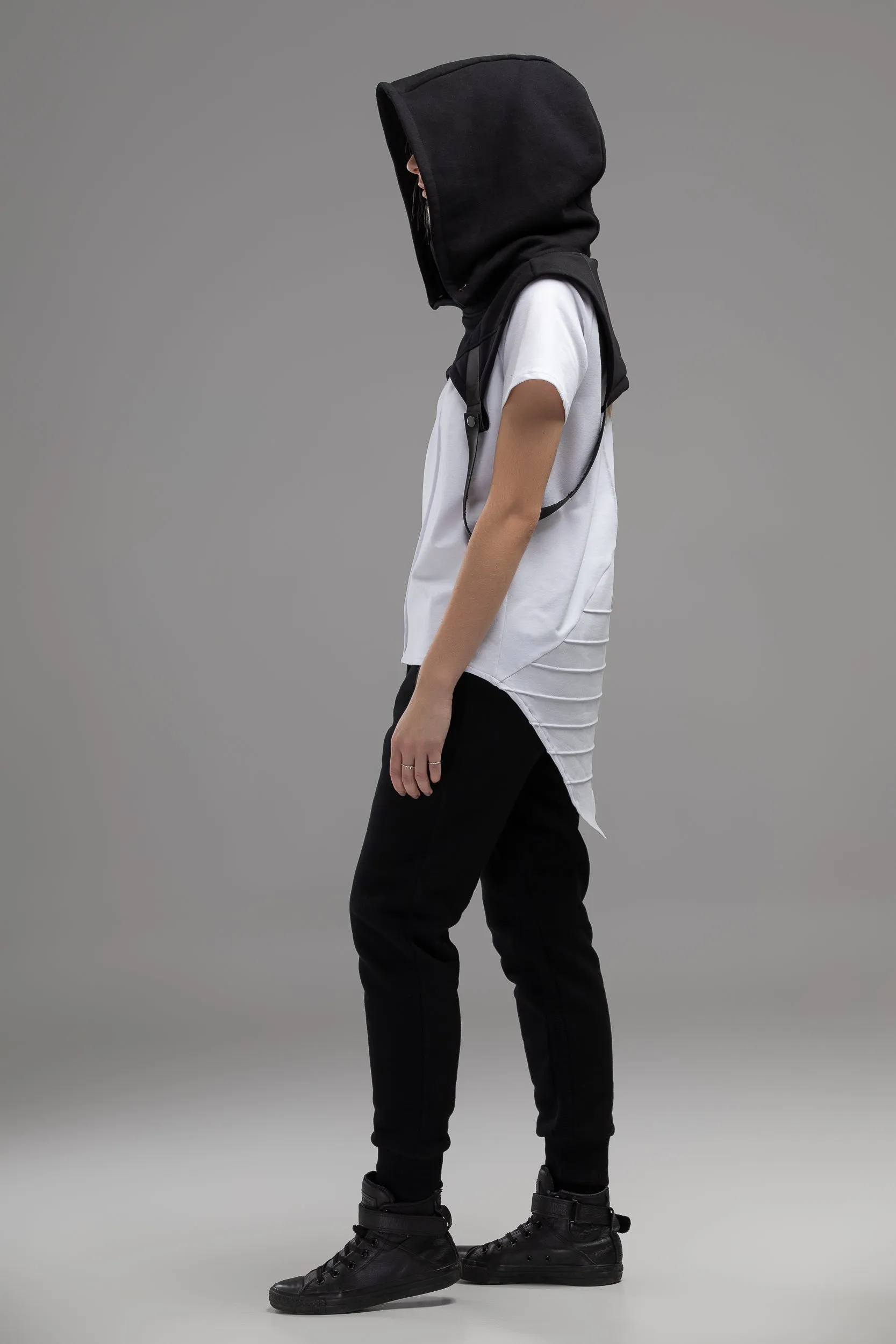 Gothic hooded cowl scarf sold by MDNT:45 product image thumbnail 4
