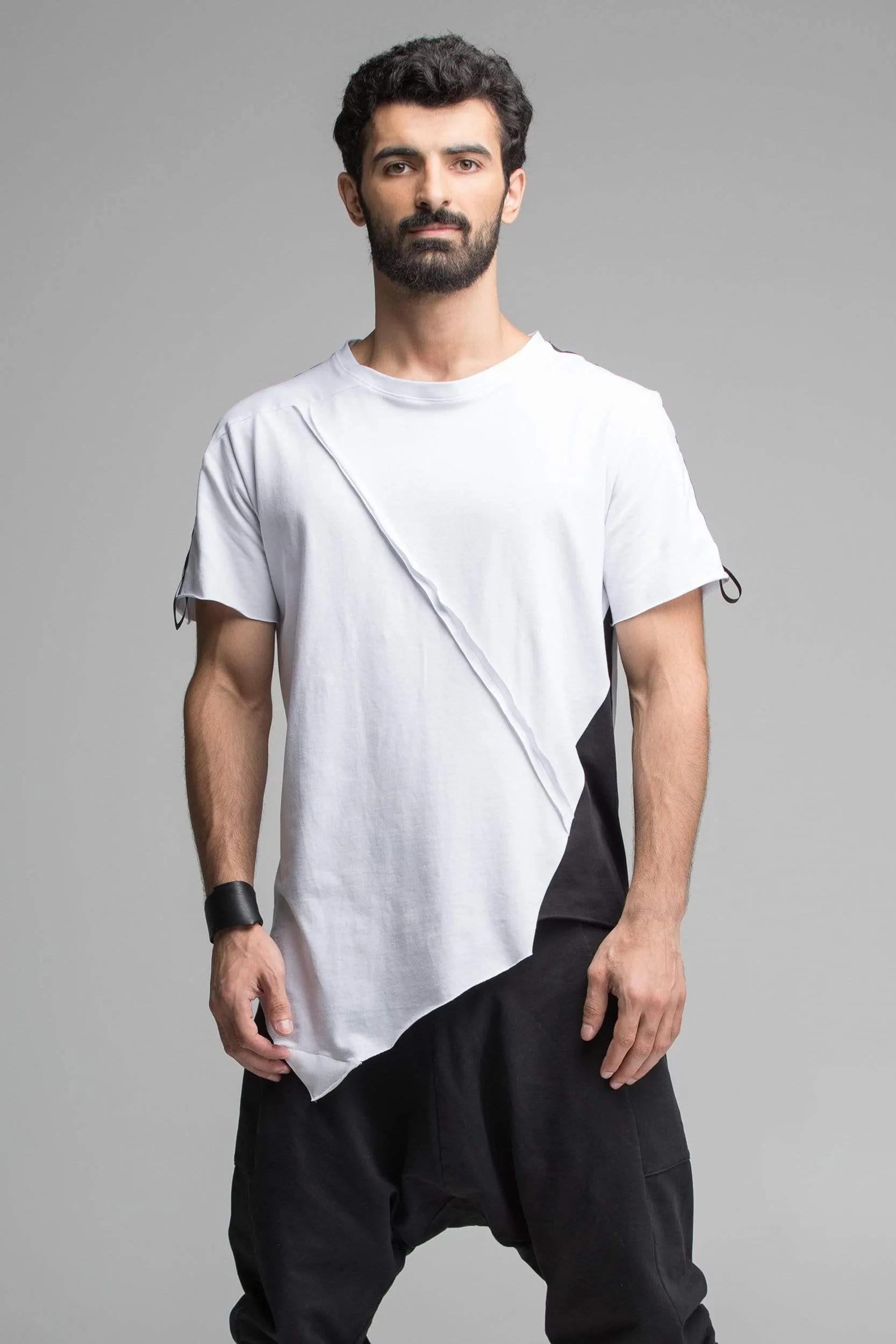 Two-tone Geometric T-shirt sold by MDNT:45 product image thumbnail 3