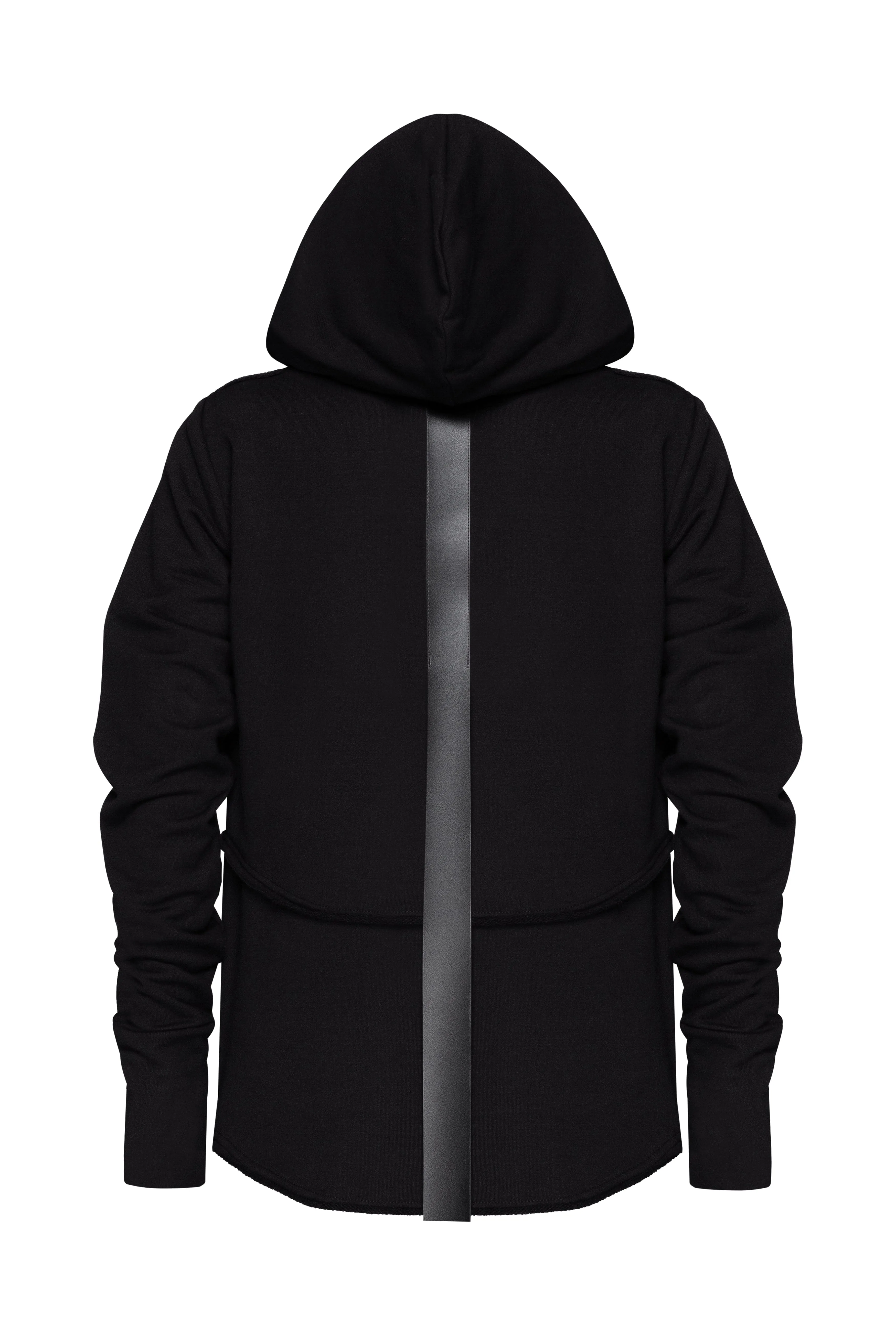 Cyberpunk Hooded Top with Straps sold by MDNT:45 product image thumbnail 2