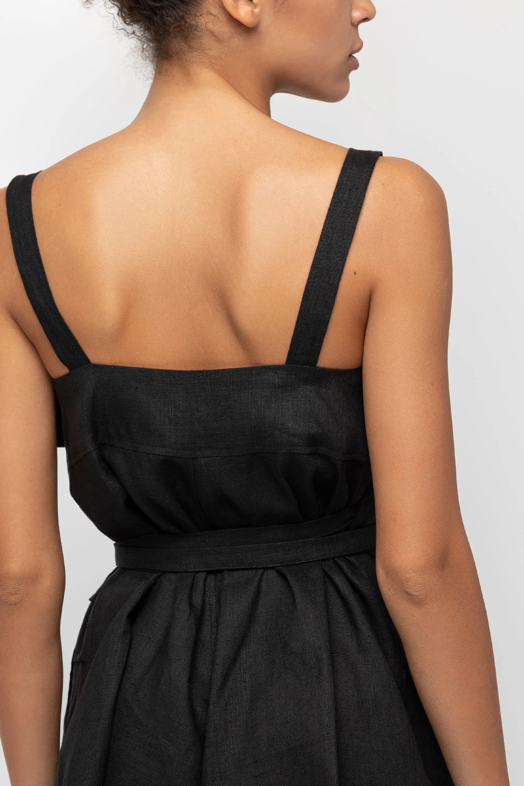 Mujun Short Jumpsuit Black sold by MDNT:45 product image thumbnail 4