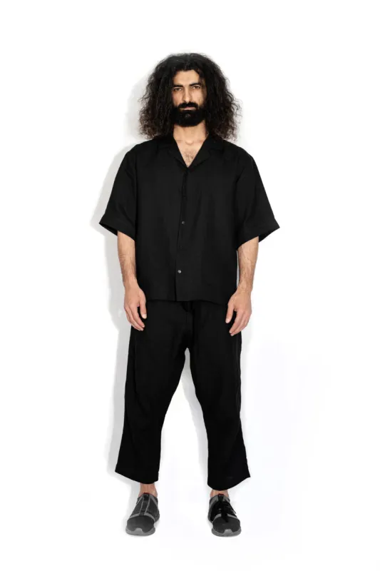 Maxi linen shorts sold by MDNT:45