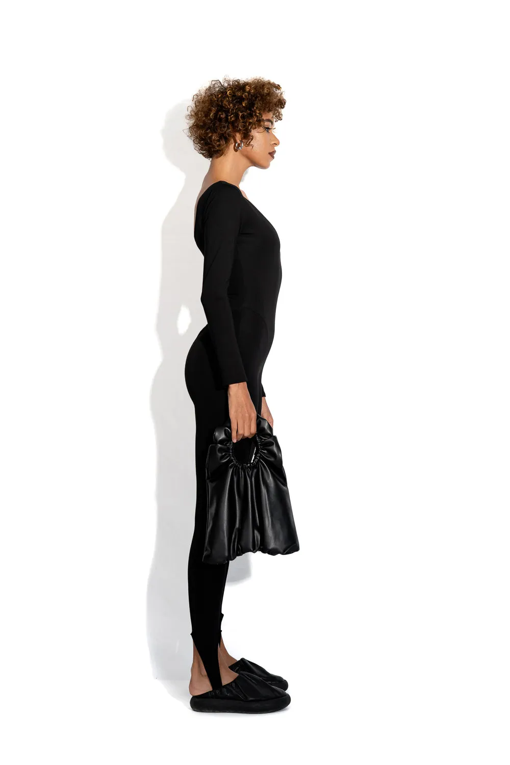 Long stirrup bodysuit sold by MDNT:45 product image thumbnail 5