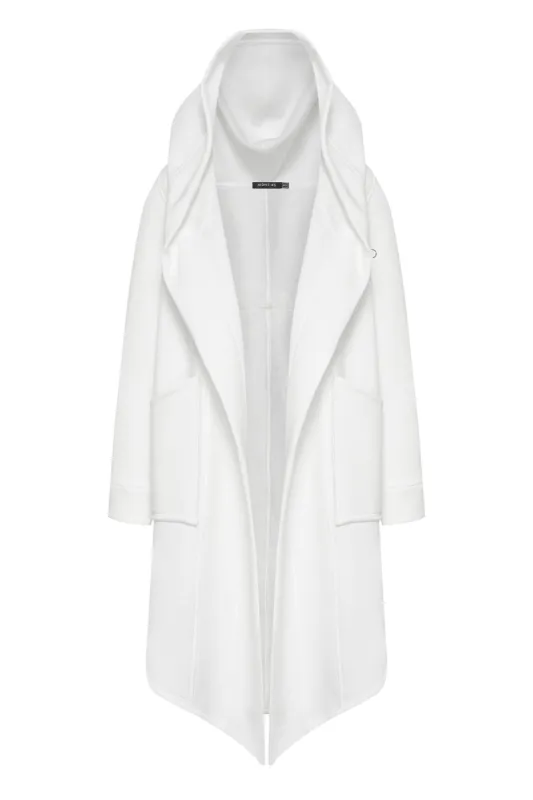 White Hoodie Mantle sold by MDNT:45