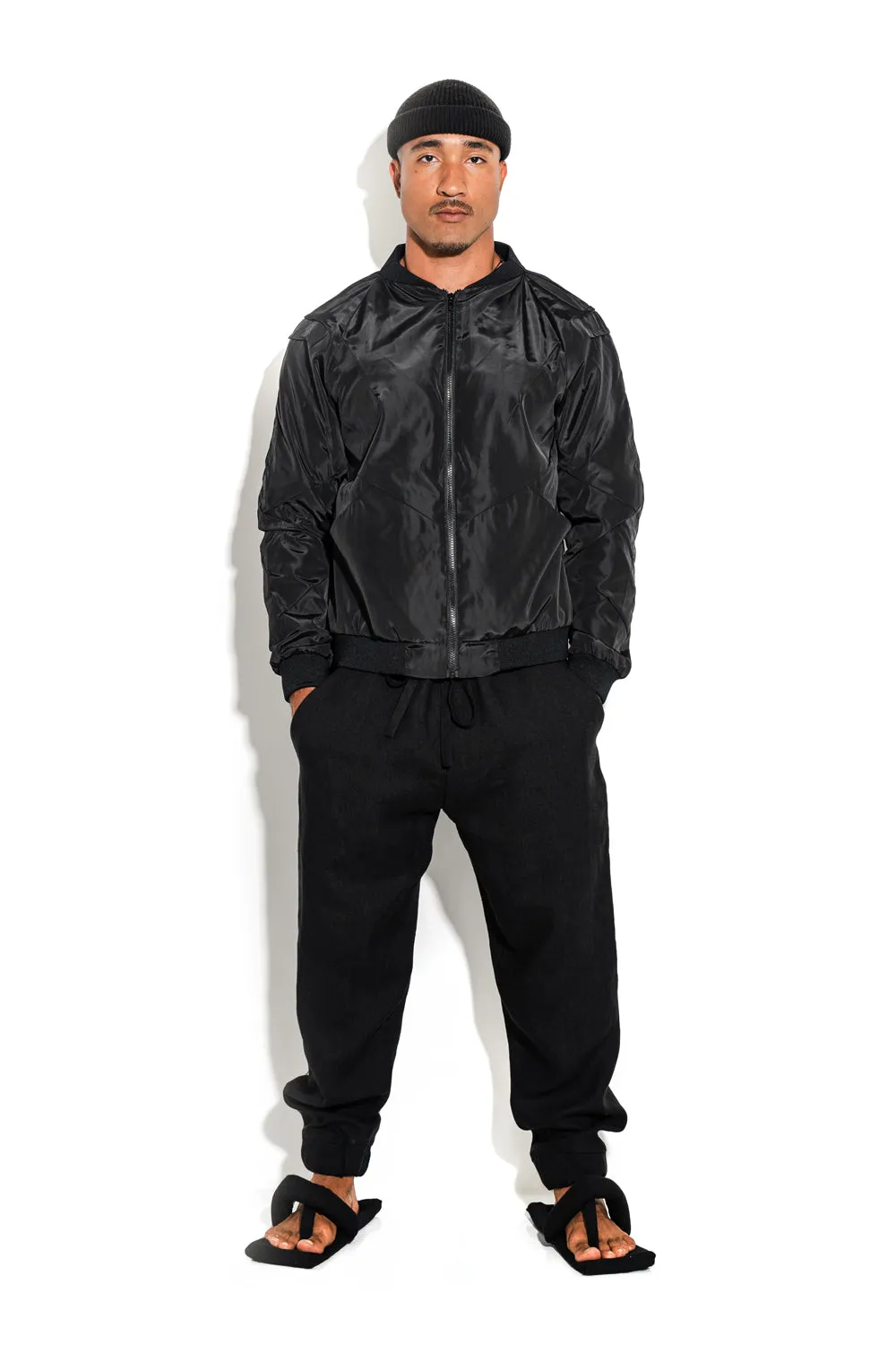 Linen joggers sold by MDNT:45 product image thumbnail 4