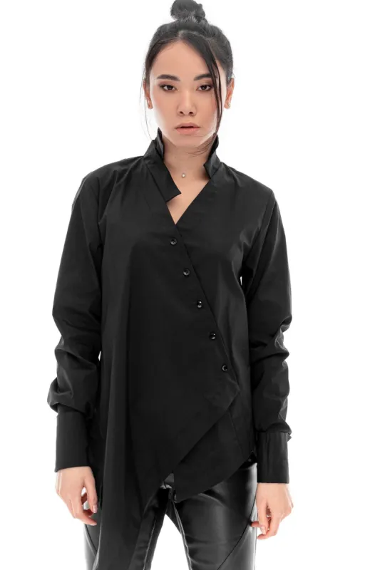 Eteru Shirt Black sold by MDNT:45