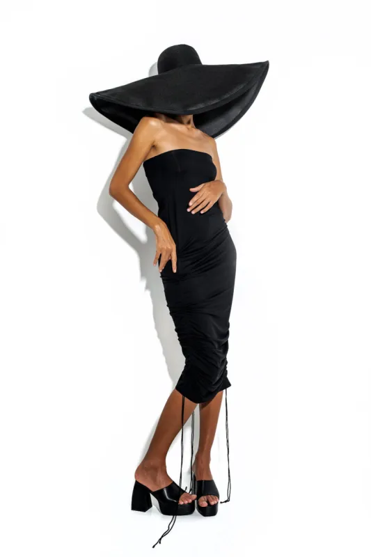 Draped transforming dress sold by MDNT:45