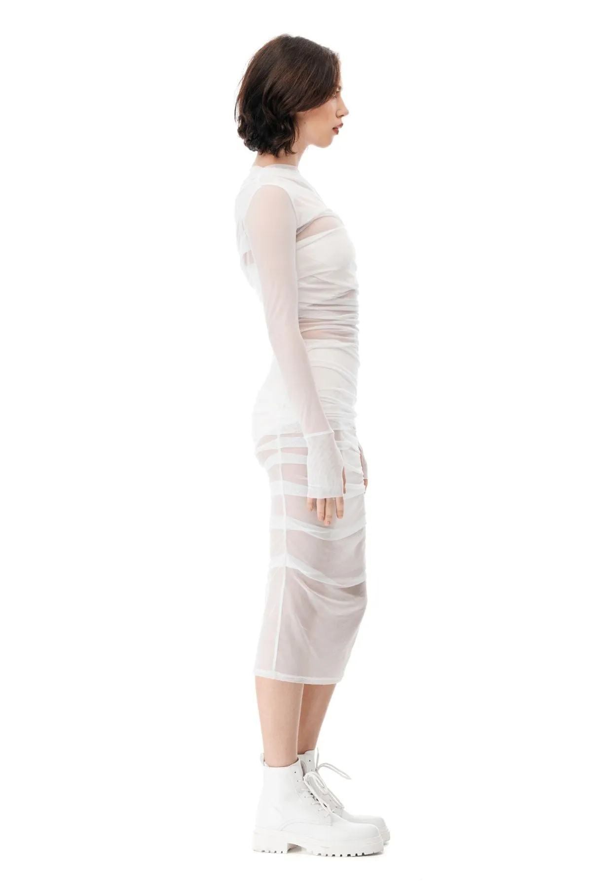 Viraya textured dress sold by MDNT:45 product image thumbnail 3