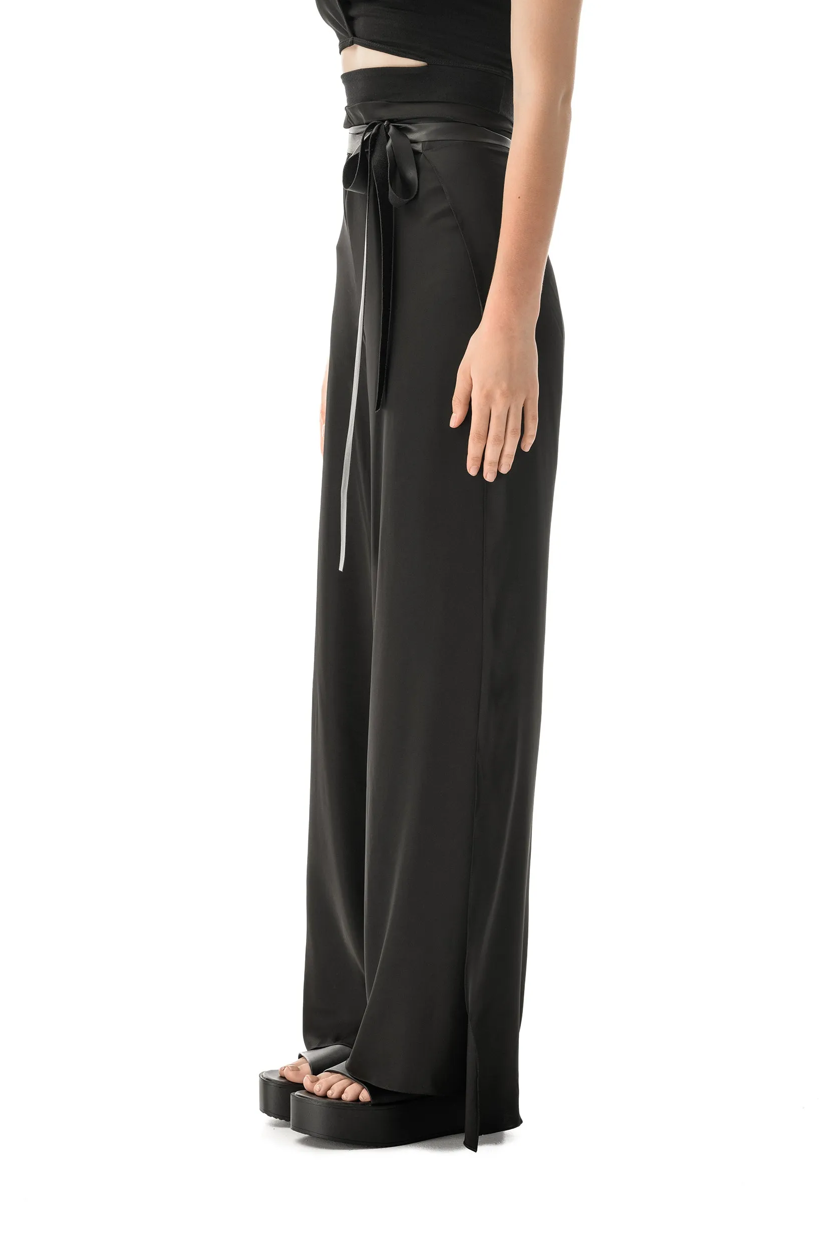 Black Pastime pants sold by MDNT:45 product image thumbnail 2