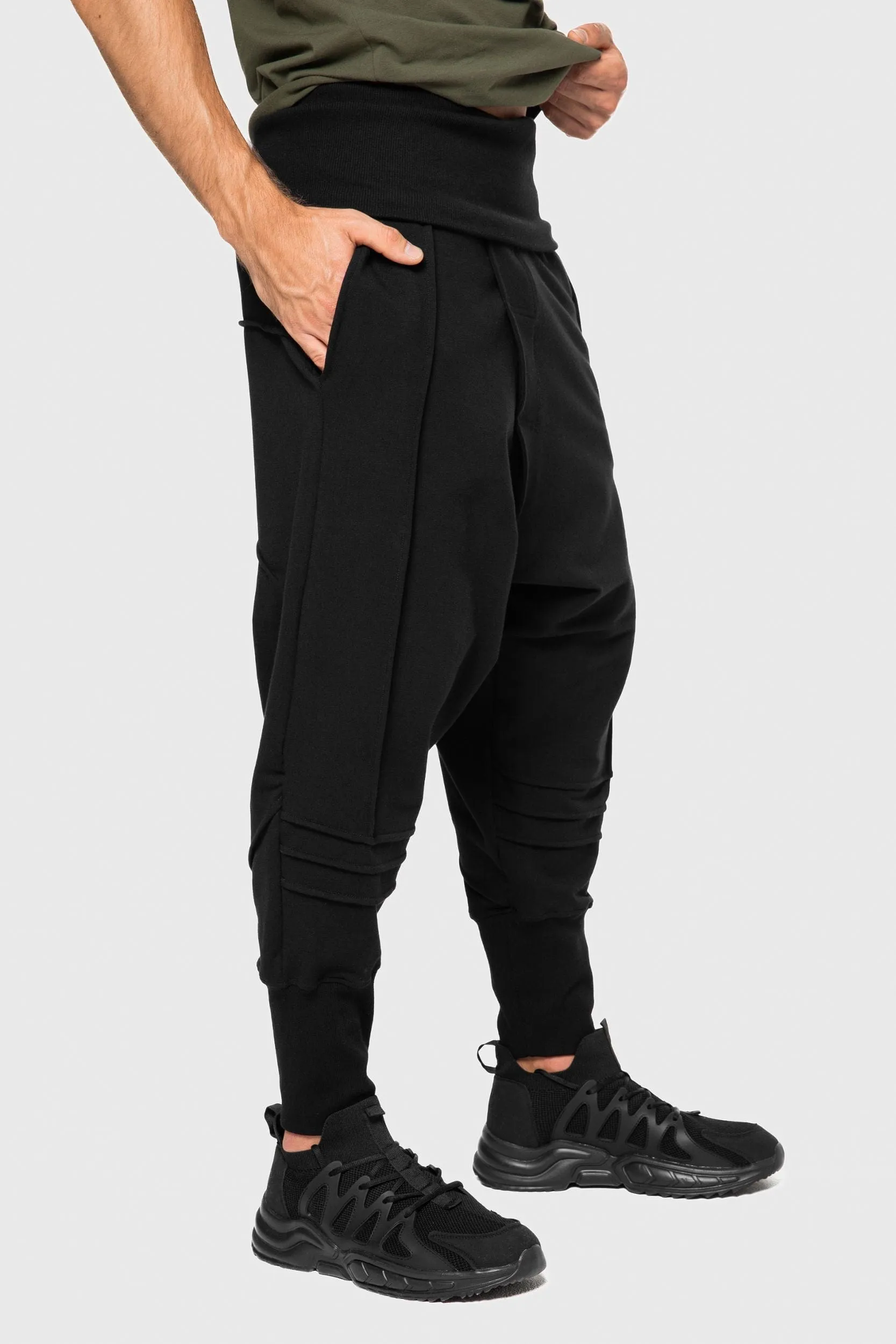 Harem lightweight pants sold by MDNT:45 product image thumbnail 3