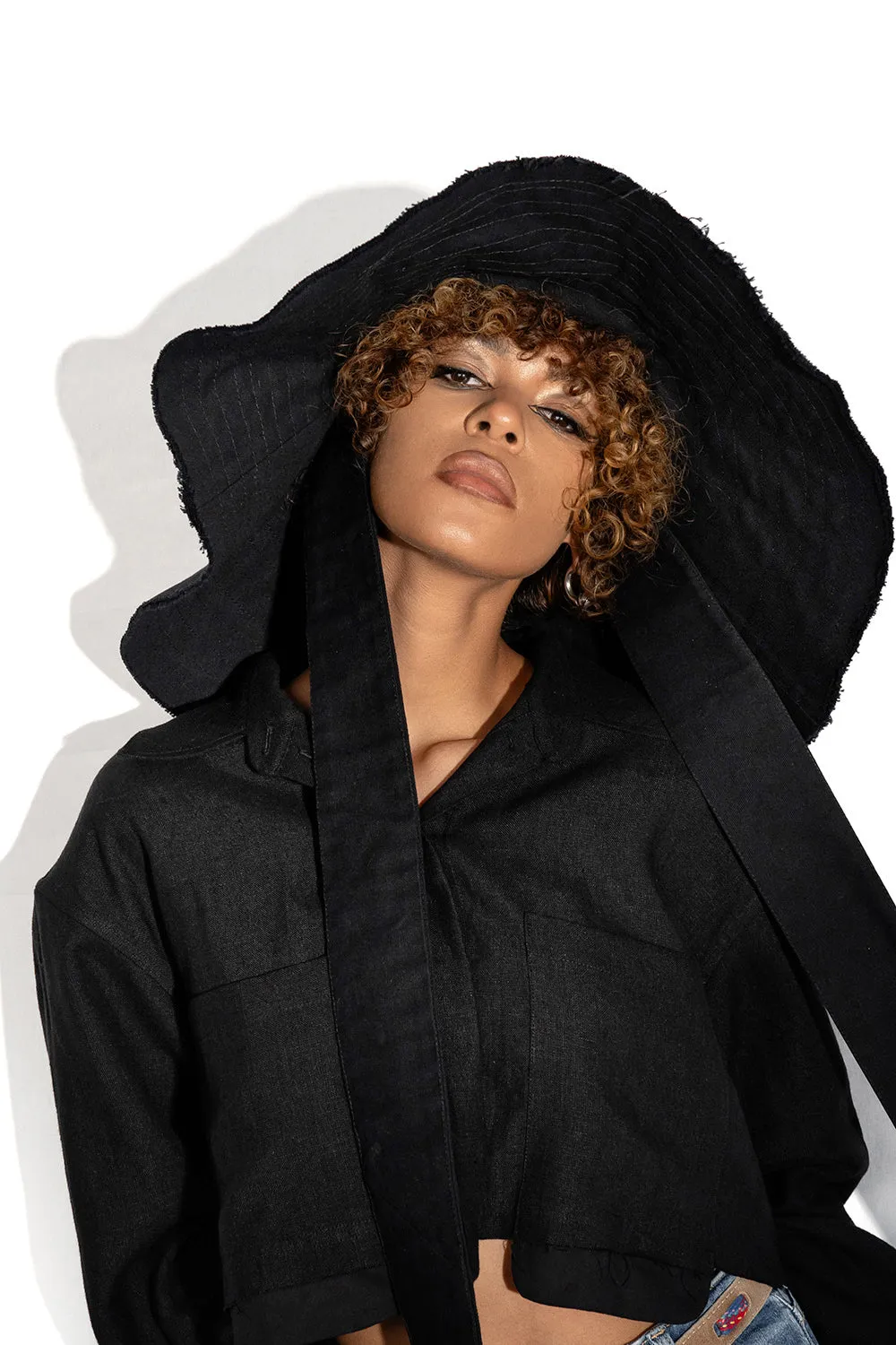 Windoff hat with ties sold by MDNT:45 product image thumbnail 3