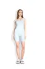 Blue mid scoop-back bodysuit sold by MDNT:45