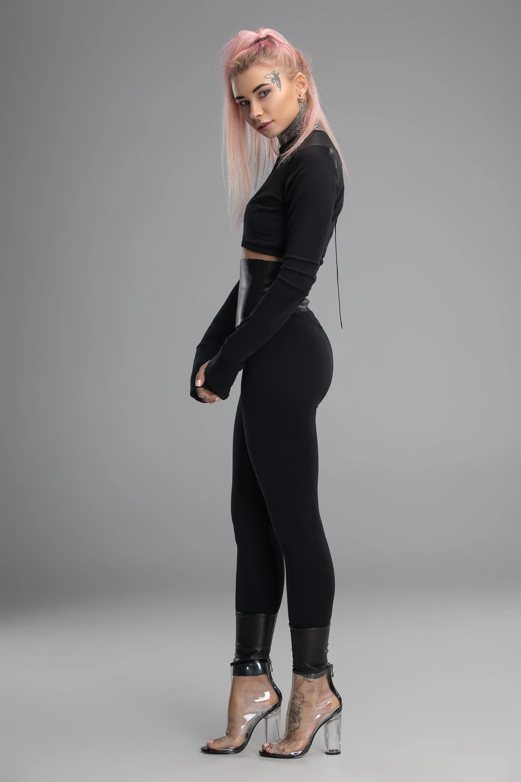 High waist corset leggings sold by MDNT:45 product image thumbnail 2