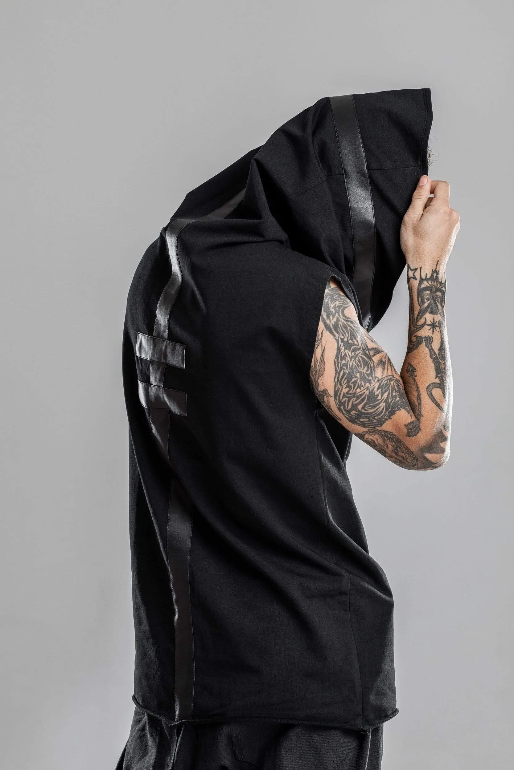 Men hooded shirt sold by MDNT:45 product image thumbnail 5