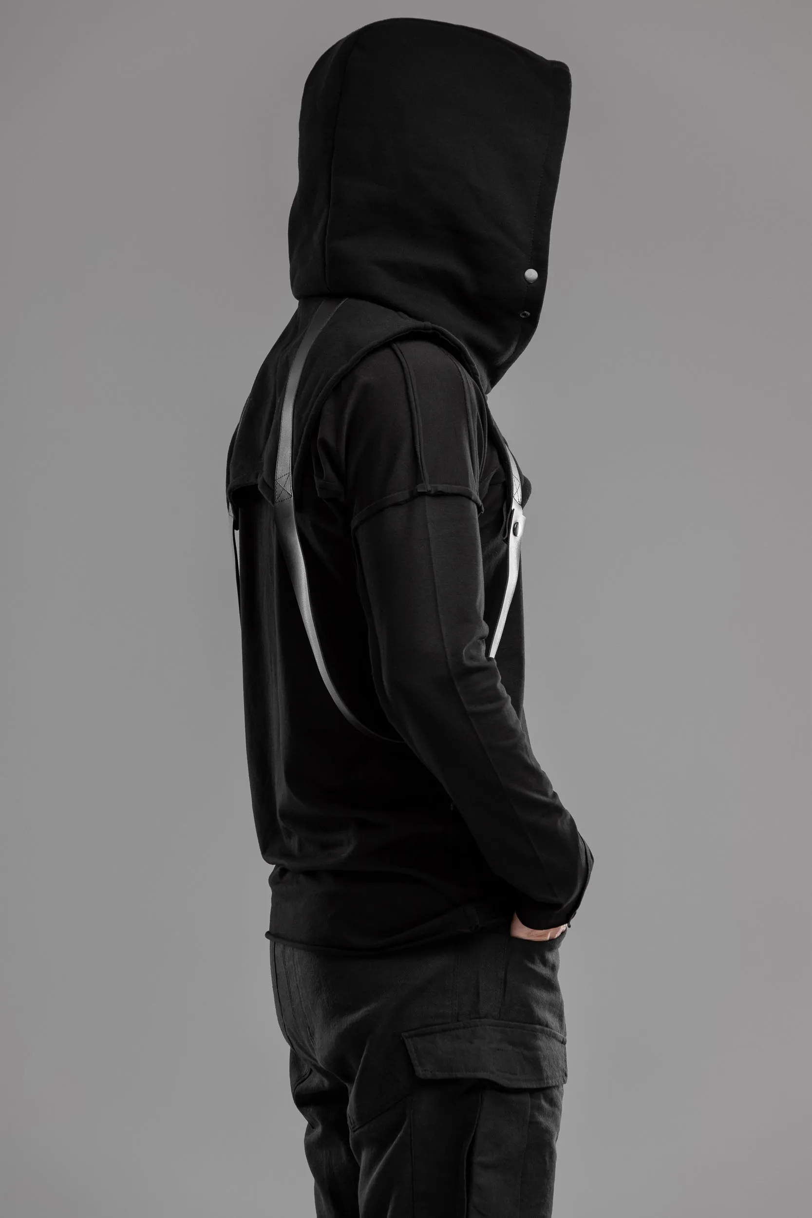 Cosplay black hood sold by MDNT:45 product image thumbnail 4