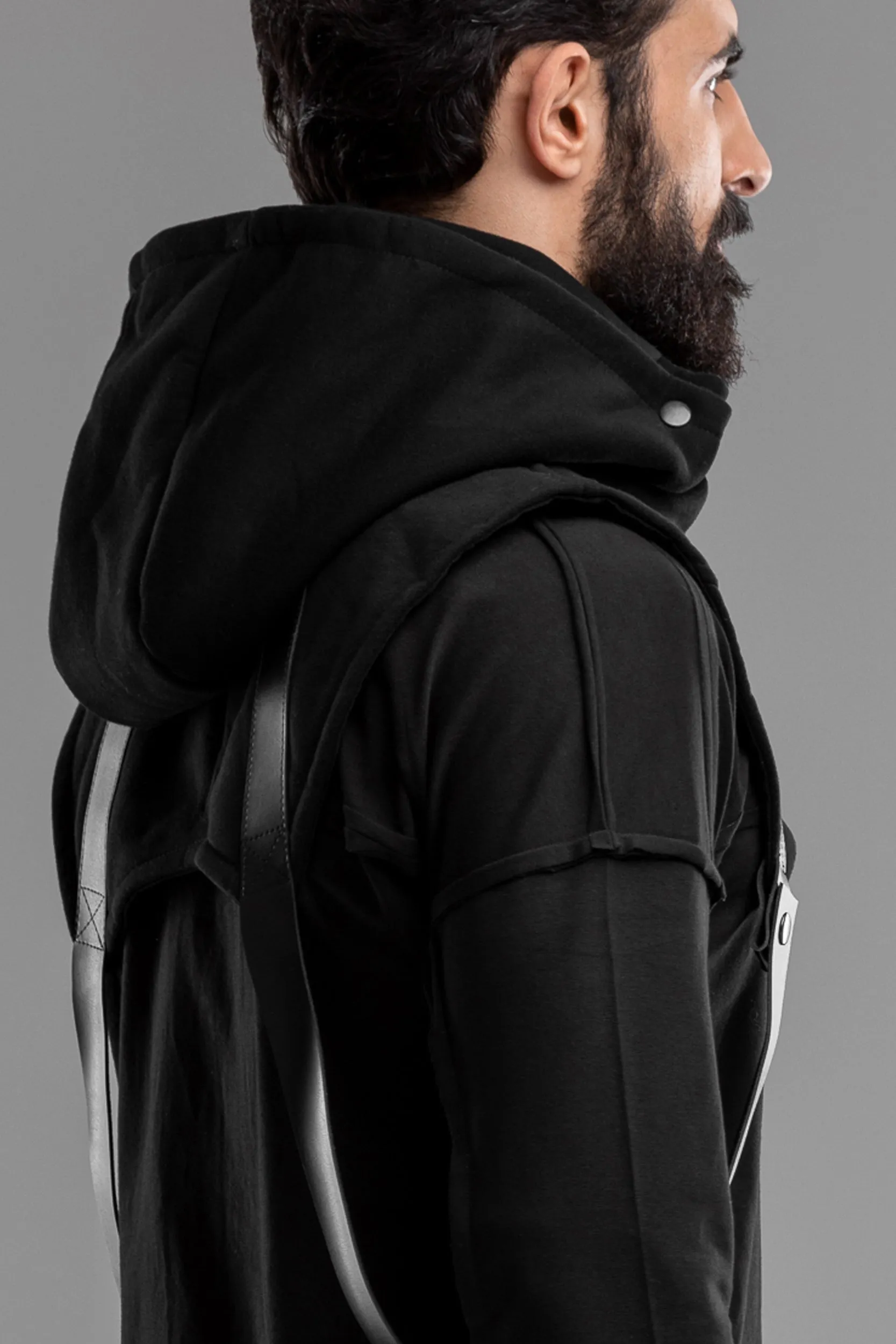 Cosplay black hood sold by MDNT:45 product image thumbnail 5