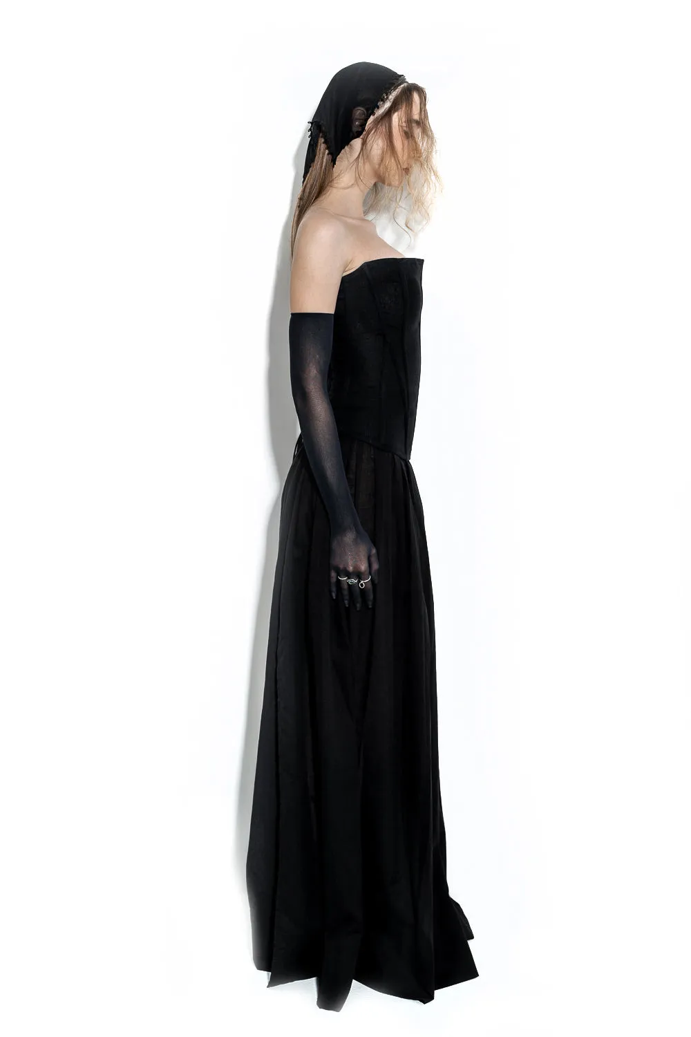 Linen maxi skirt sold by MDNT:45 product image thumbnail 4