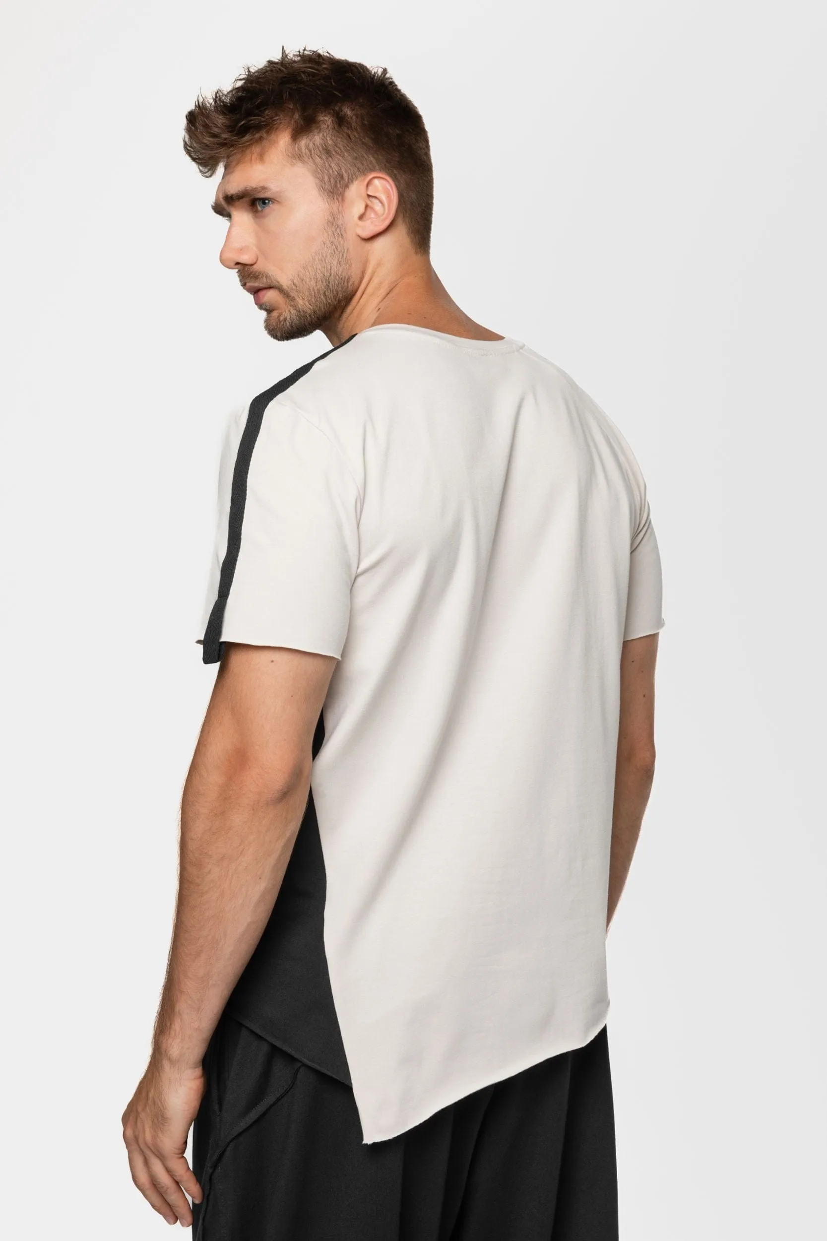 Two-tone Geometric T-shirt sold by MDNT:45 product image thumbnail 3