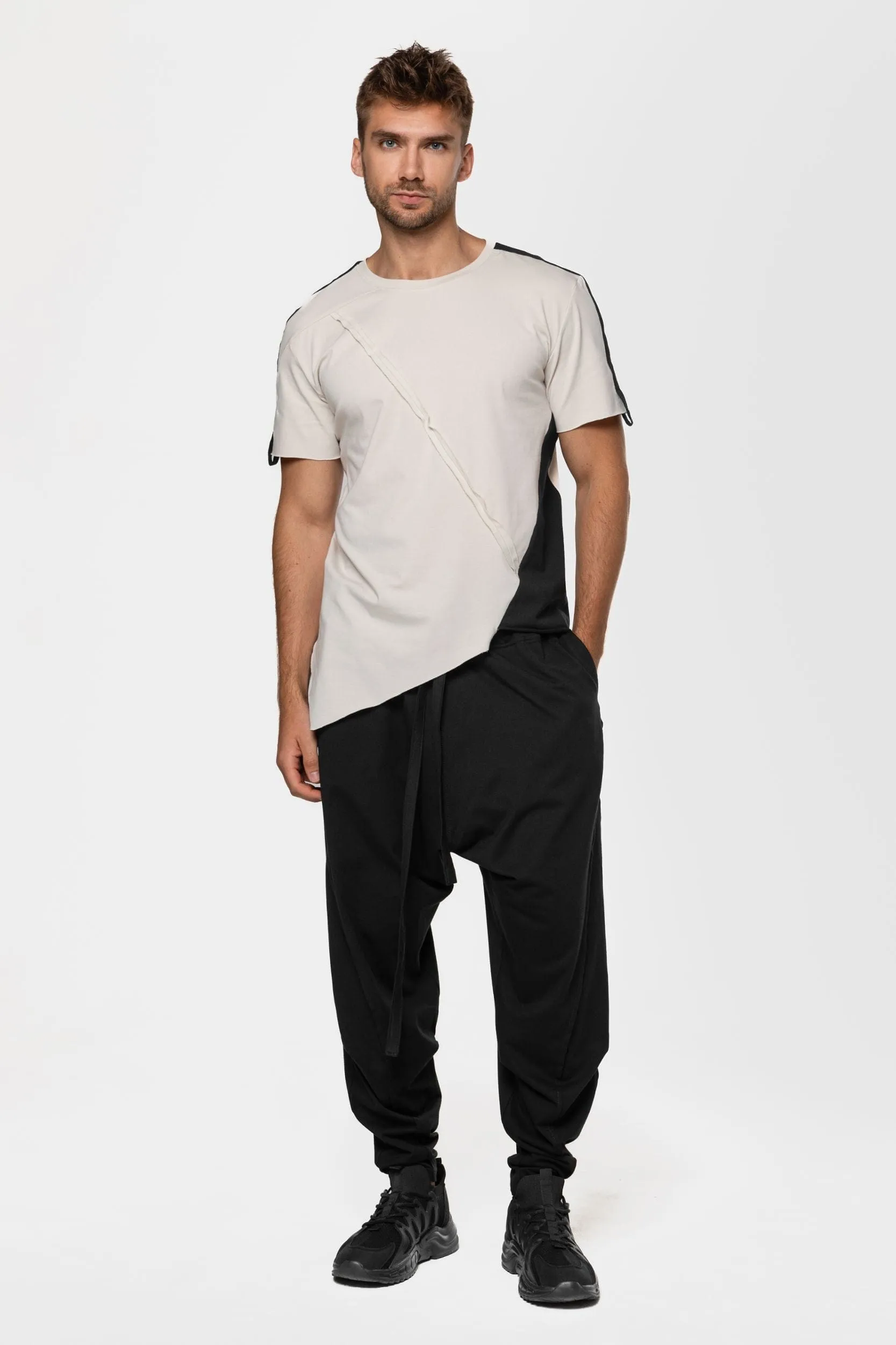 Two-tone Geometric T-shirt sold by MDNT:45 product image thumbnail 5