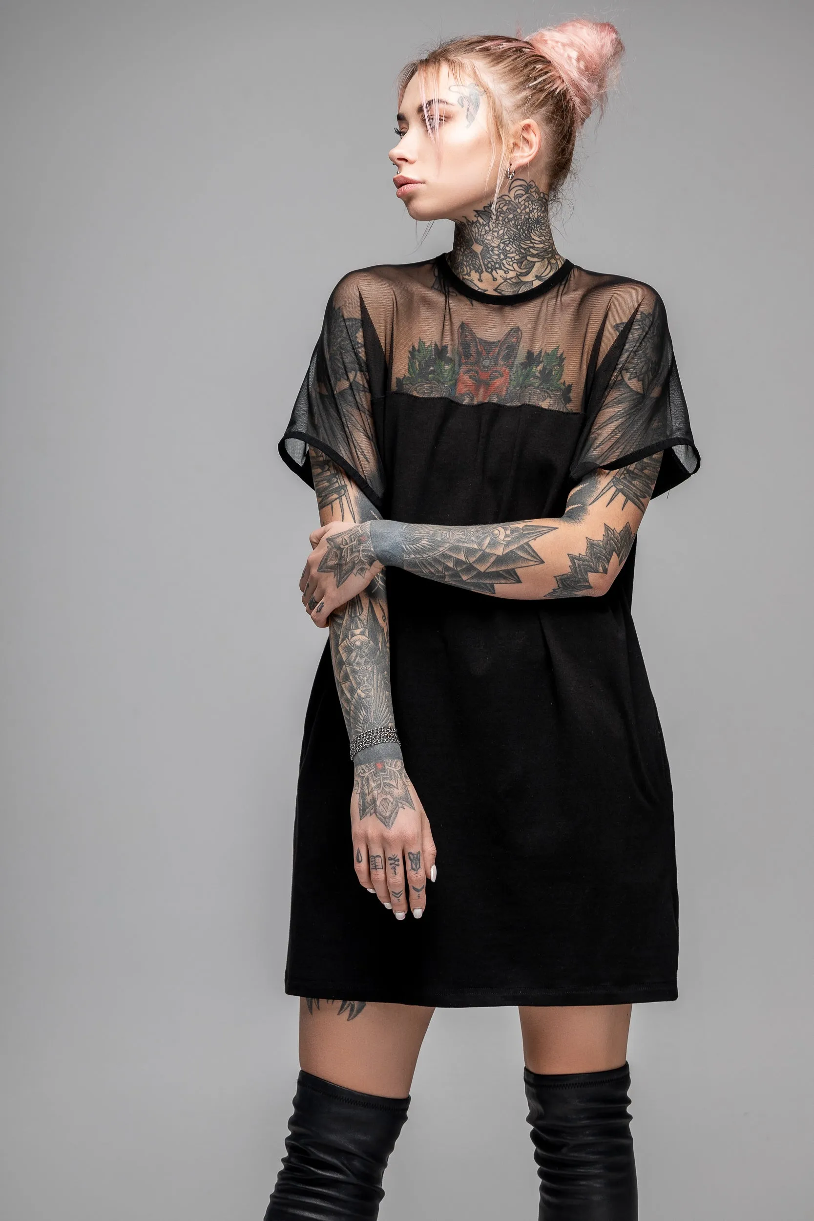 T-shirt mini dress sold by MDNT:45 product image thumbnail 5