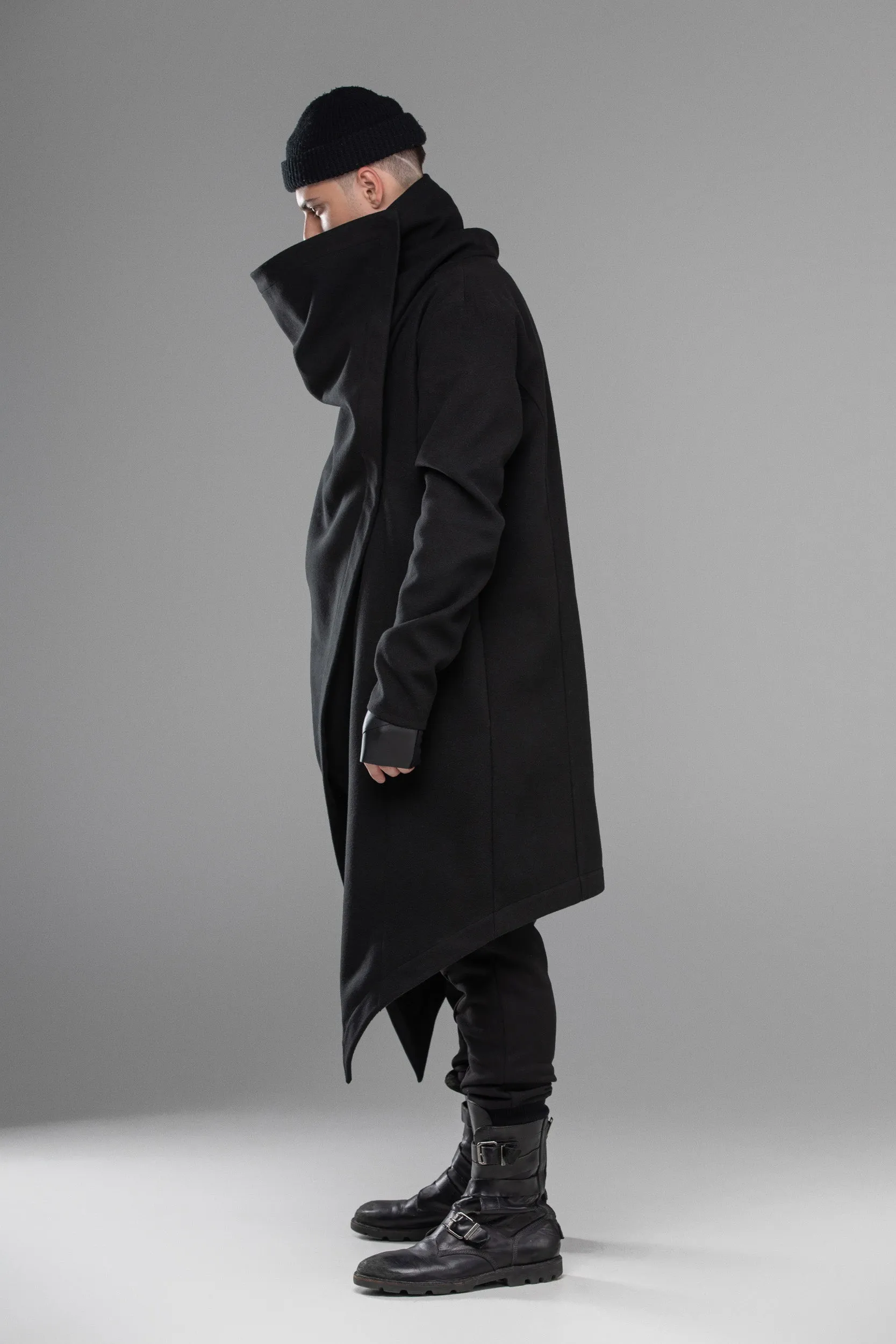 Oversized geometric loose fit coat sold by MDNT:45 product image thumbnail 2