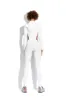 White cutout hooded bodysuit sold by MDNT:45