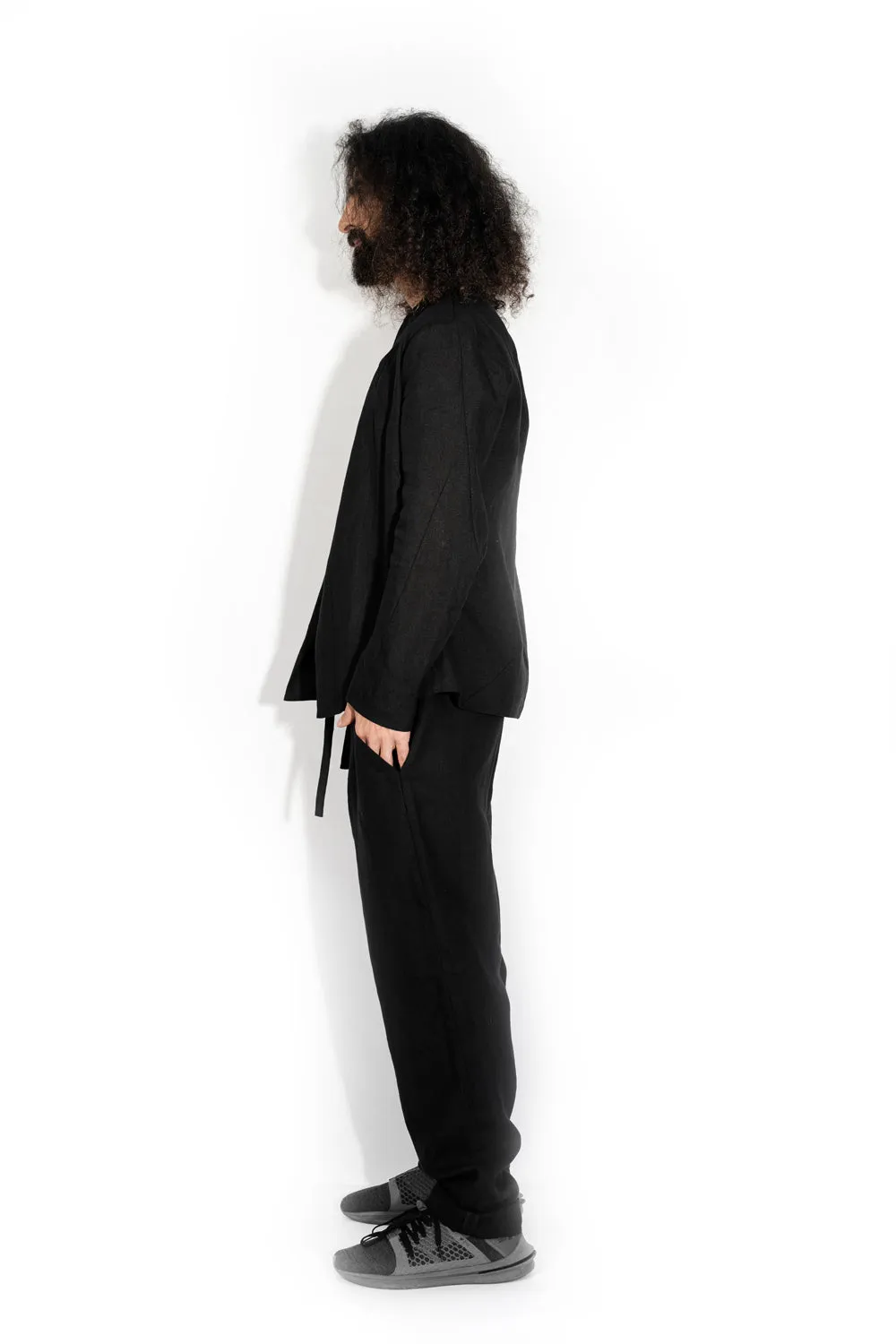 Straight-leg linen pants sold by MDNT:45 product image thumbnail 3