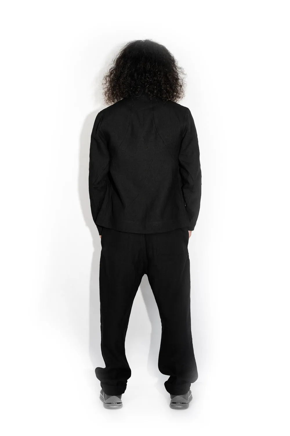 Straight-leg linen pants sold by MDNT:45 product image thumbnail 4