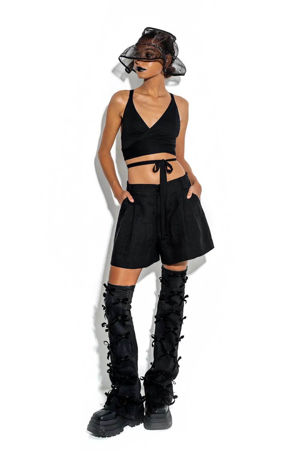 XX wrap top sold by MDNT:45