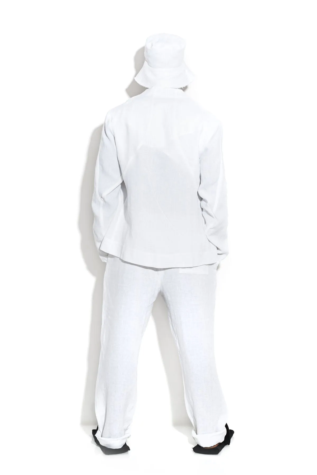 Linen jacket sold by MDNT:45 product image thumbnail 5