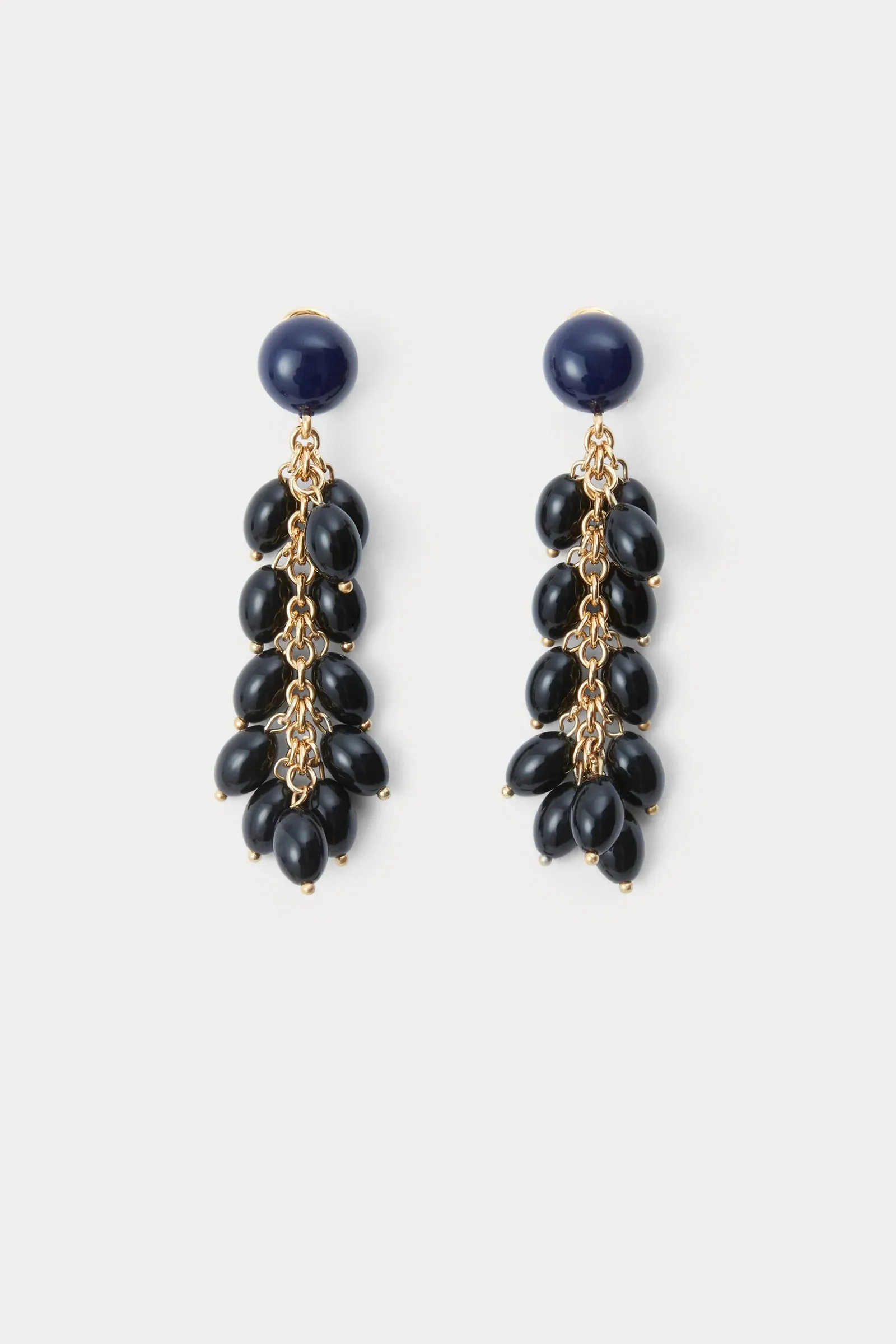 Laurel Earrings | Black sold by Jones