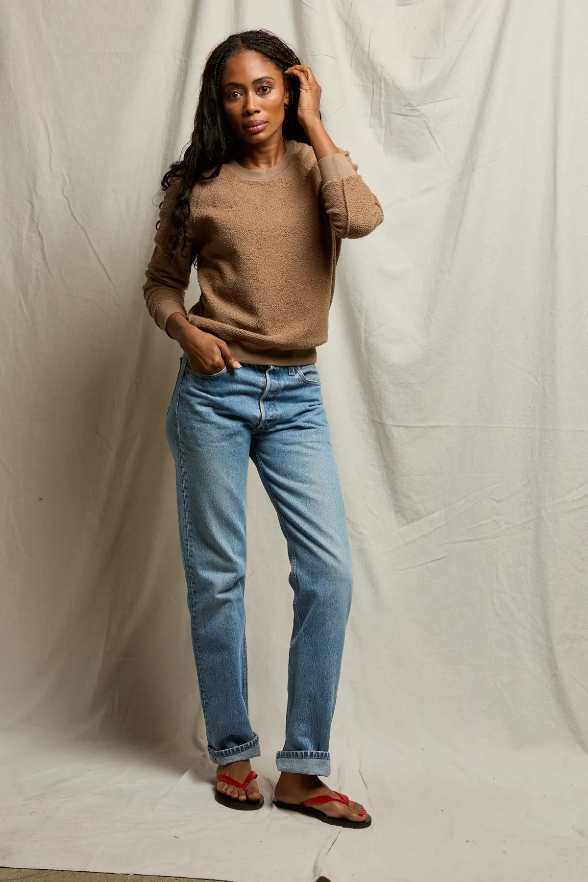 Ziggy Sweatshirt - Mocha sold by Jones product image thumbnail 2