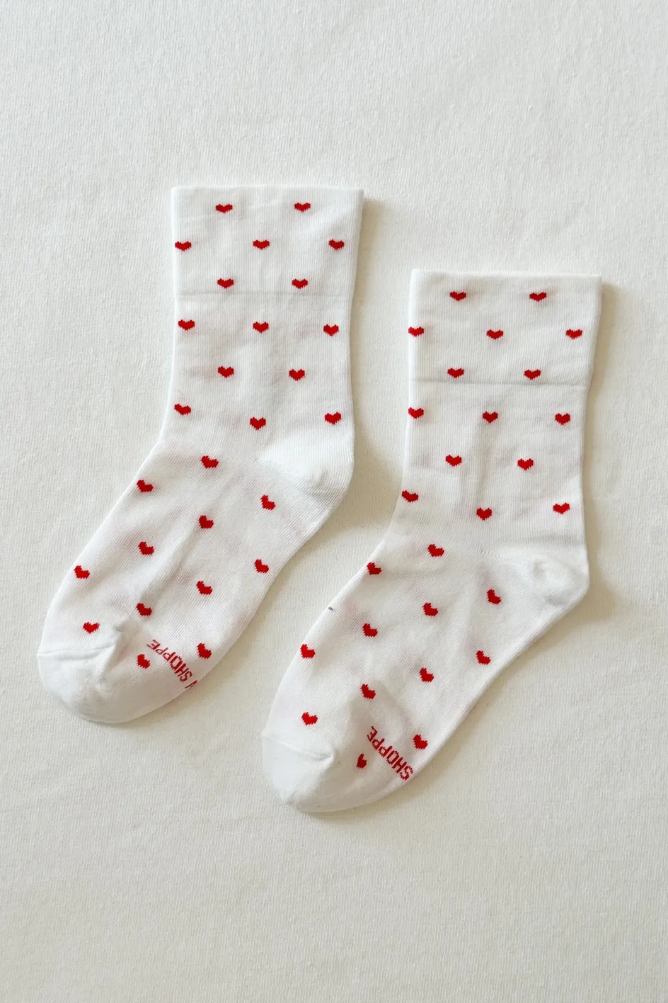 Heart Sneaker Socks sold by Jones