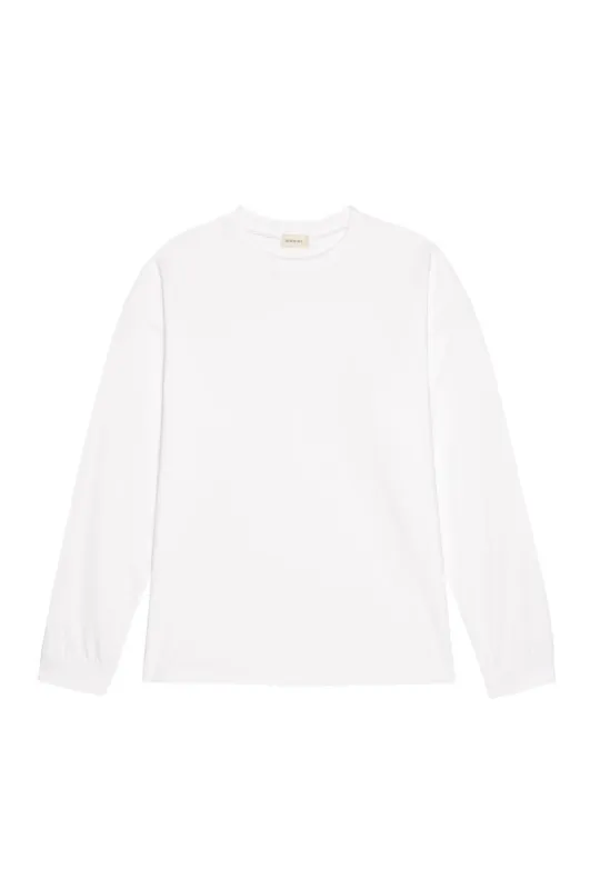 The Jersey Boyfriend Long Sleeve - Powder sold by Jones