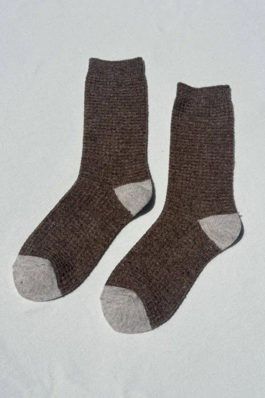 Wool Waffled Socks sold by Jones
