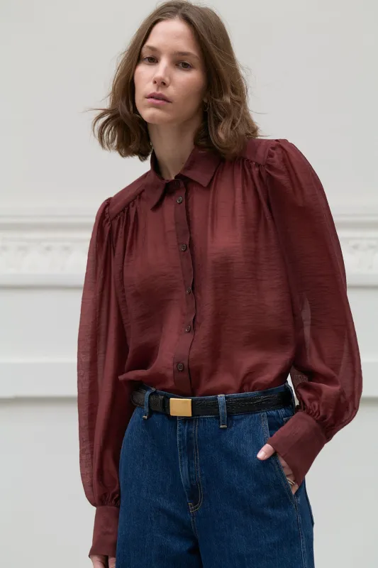 Florence Shirt - Rust made by Jones