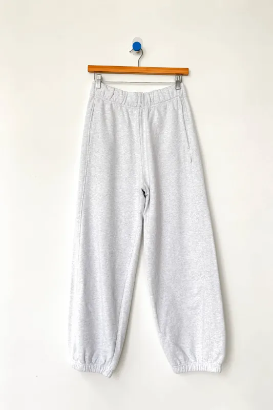 French Terry Balloon Pants - Icy Grey sold by Jones