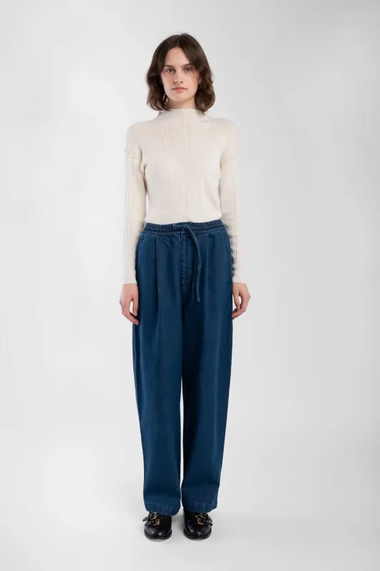 Isla Rib Top - Cream sold by Jones