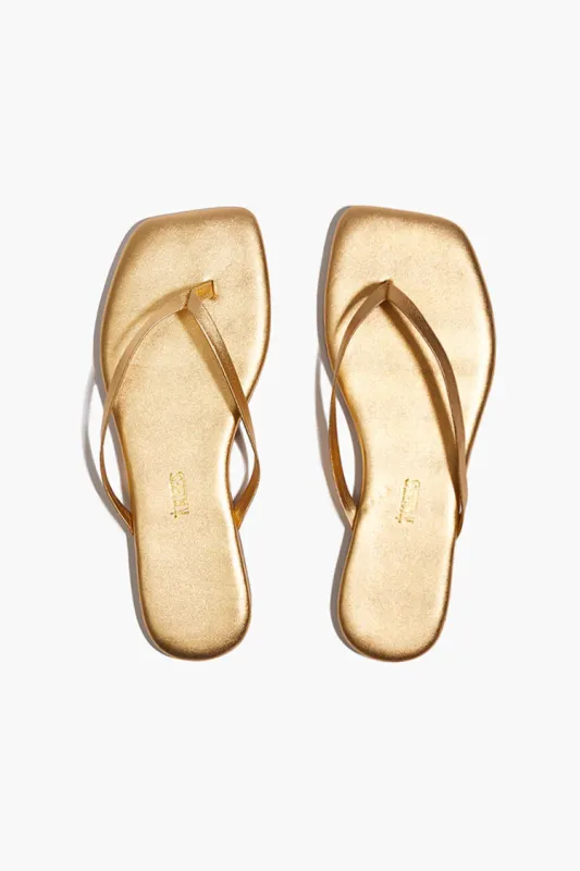 Square Toe Lily Flip Flop Sandal made by TKEES