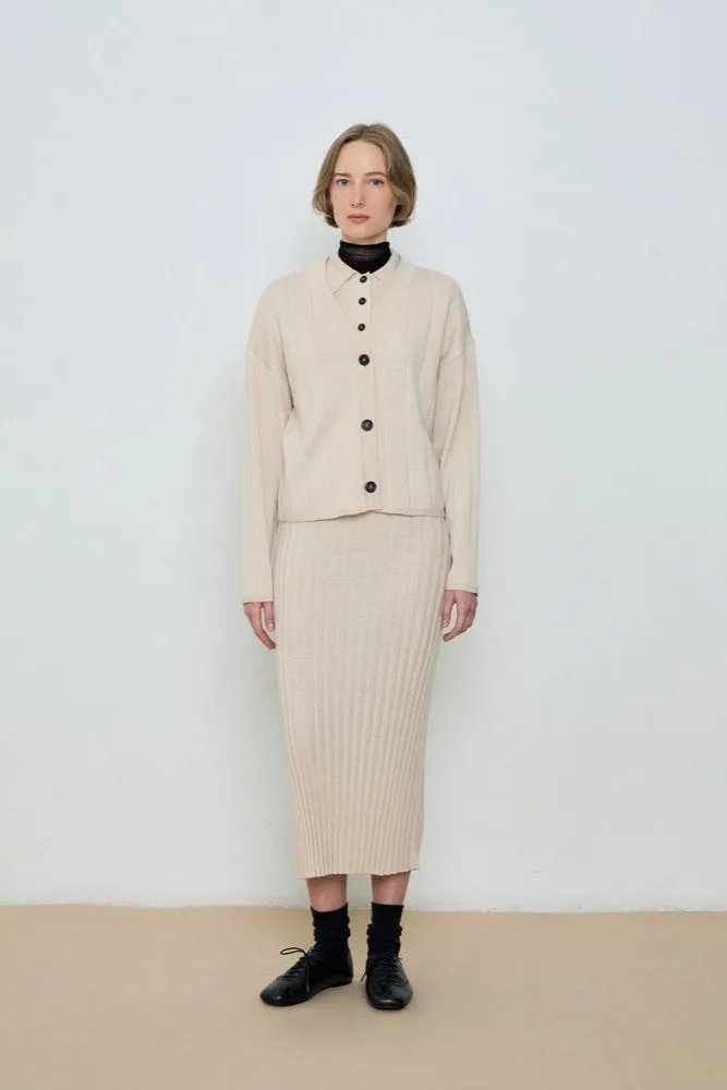 Callum Cardigan - Ivory sold by Jones product image thumbnail 2