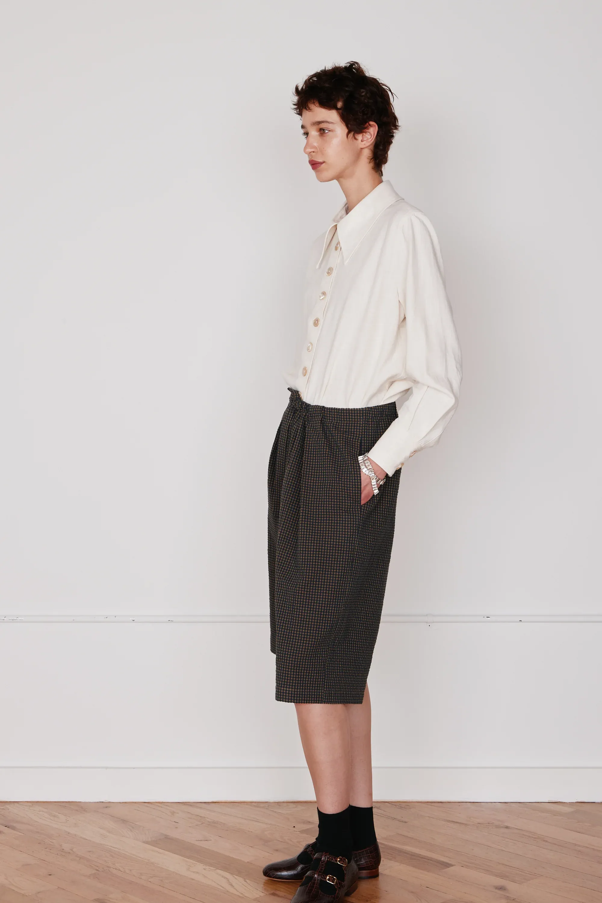 Carissa Shirt - Cream sold by Jones product image thumbnail 3