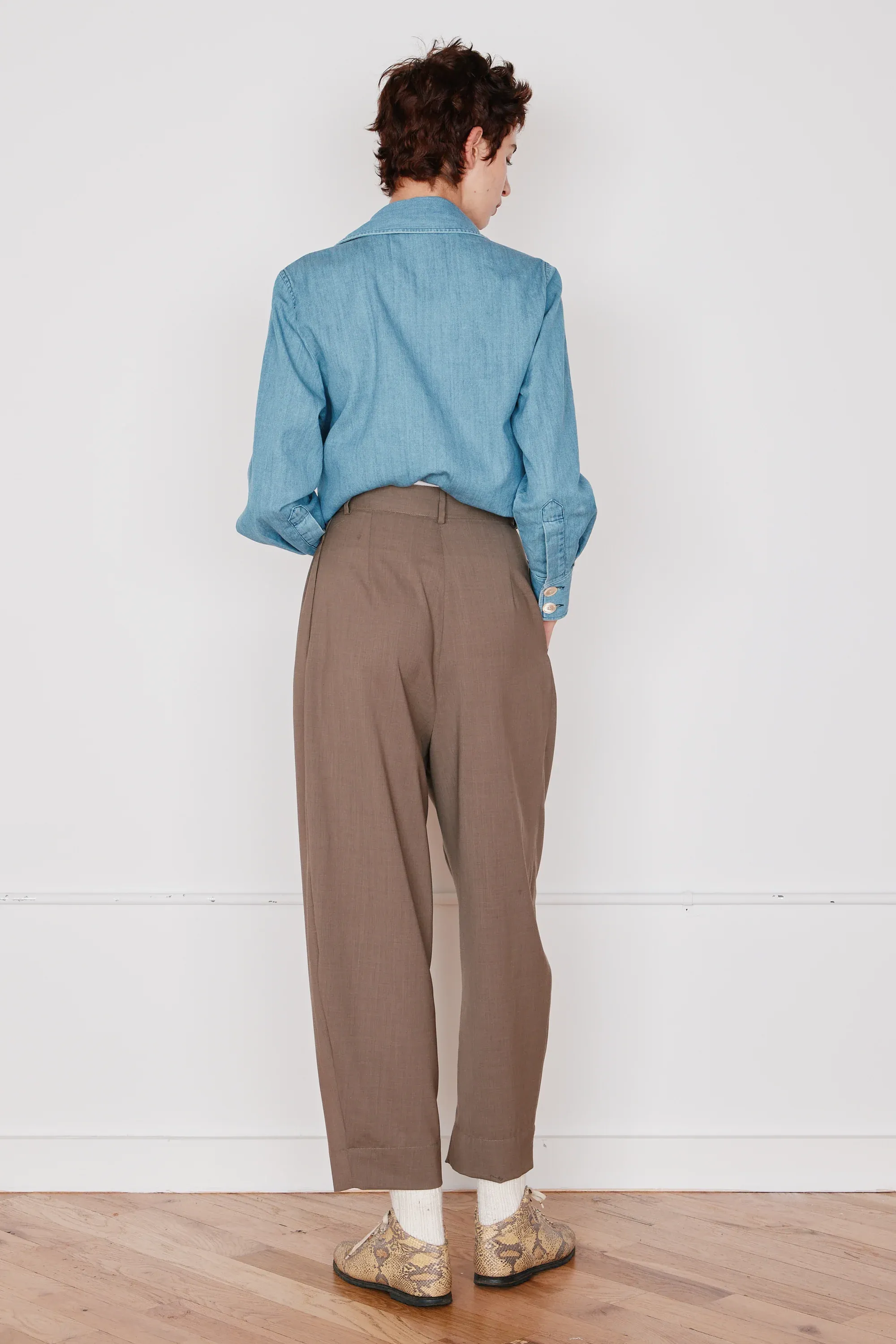 Brandon Pant - Mushroom Wool sold by Jones product image thumbnail 2