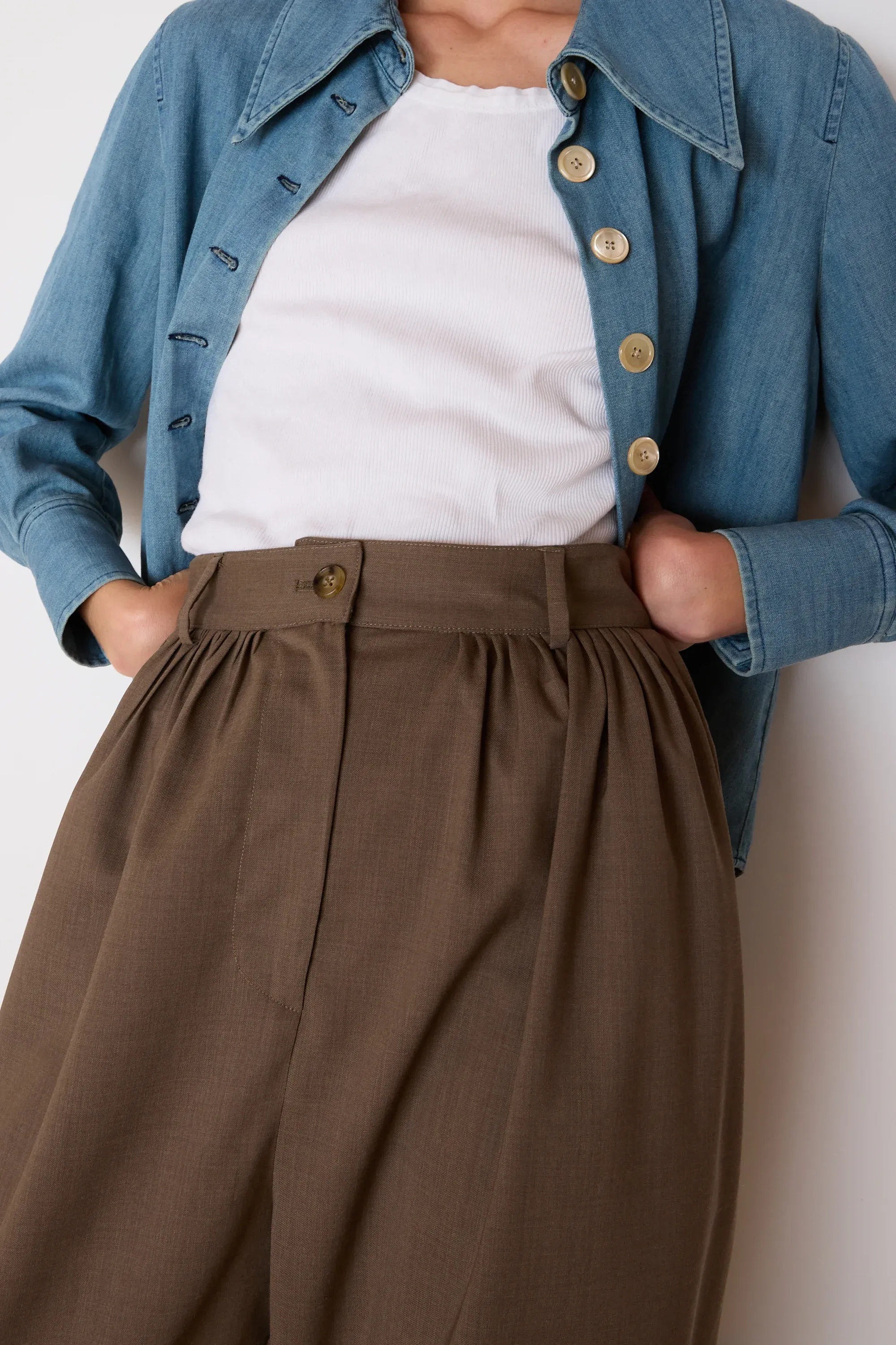 Brandon Pant - Mushroom Wool sold by Jones product image thumbnail 4